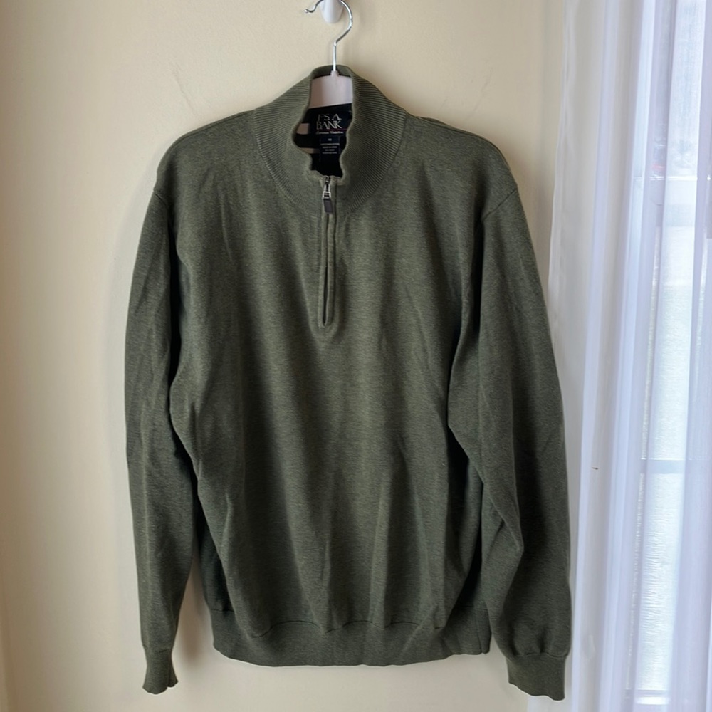 Jos. A Bank green Sweater size M